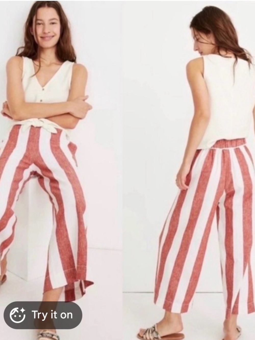 Madewell | Huston Pull On Crop Pants